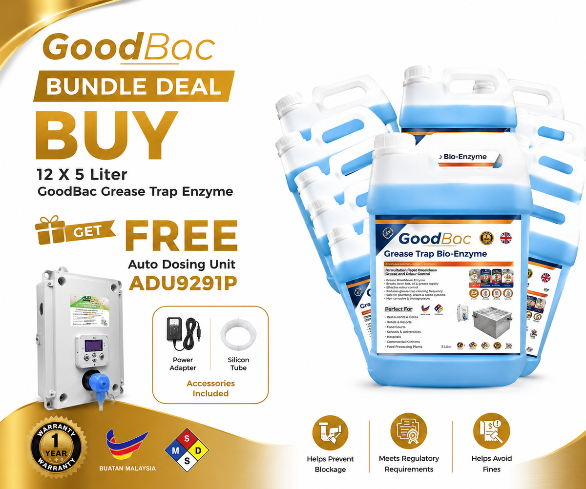 GoodBac Bundle Deal - 12 x 5 Liter FREE ADU9291P